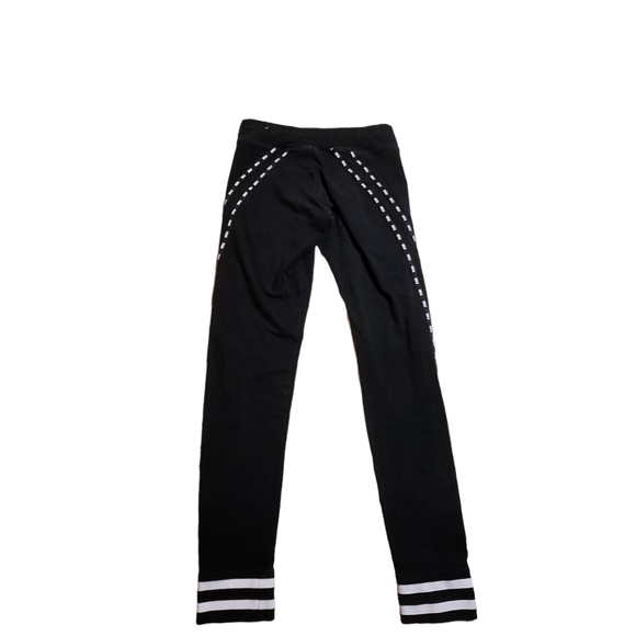 Pink Victoria's Secret Black Yoga Pants Size Medium - Picture 7 of 8